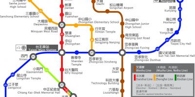 Thsr Taipei სადგური რუკა