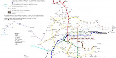 Taipei რკინიგზის რუკა