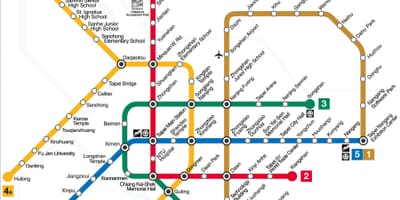 Taipei tube რუკა