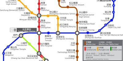 Thsr Taipei სადგური რუკა